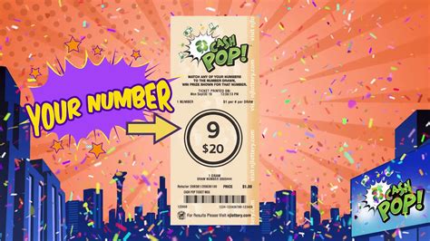 New jersey lottery cash pop - One Jersey Cash 5 Ticket Wins $124,795 Jackpot in Middlesex County. TRENTON (Nov. 28, 2023) – One lucky ticket matched all five numbers drawn winning the $124,795 Jersey Cash 5 jackpot from the Monday, November 27, drawing. The winning numbers were: 17, 18, 41, 43 and 44 and the XTRA number was: 04. The retailer will receive a bonus check for ...
